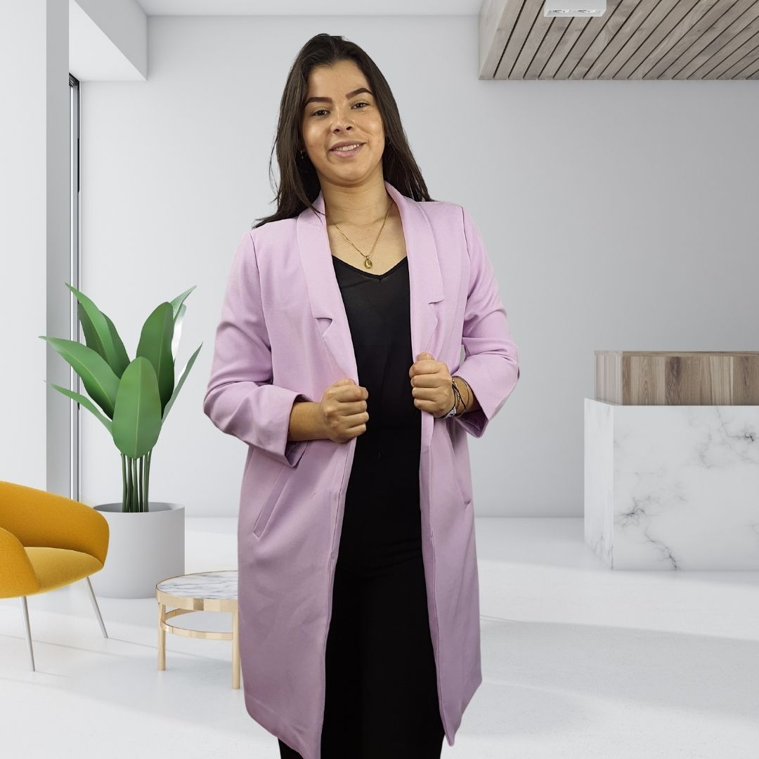Blazer Vero Moda Rosa Vieja Style STINA 7/8 BLAZER(VMC-NL)