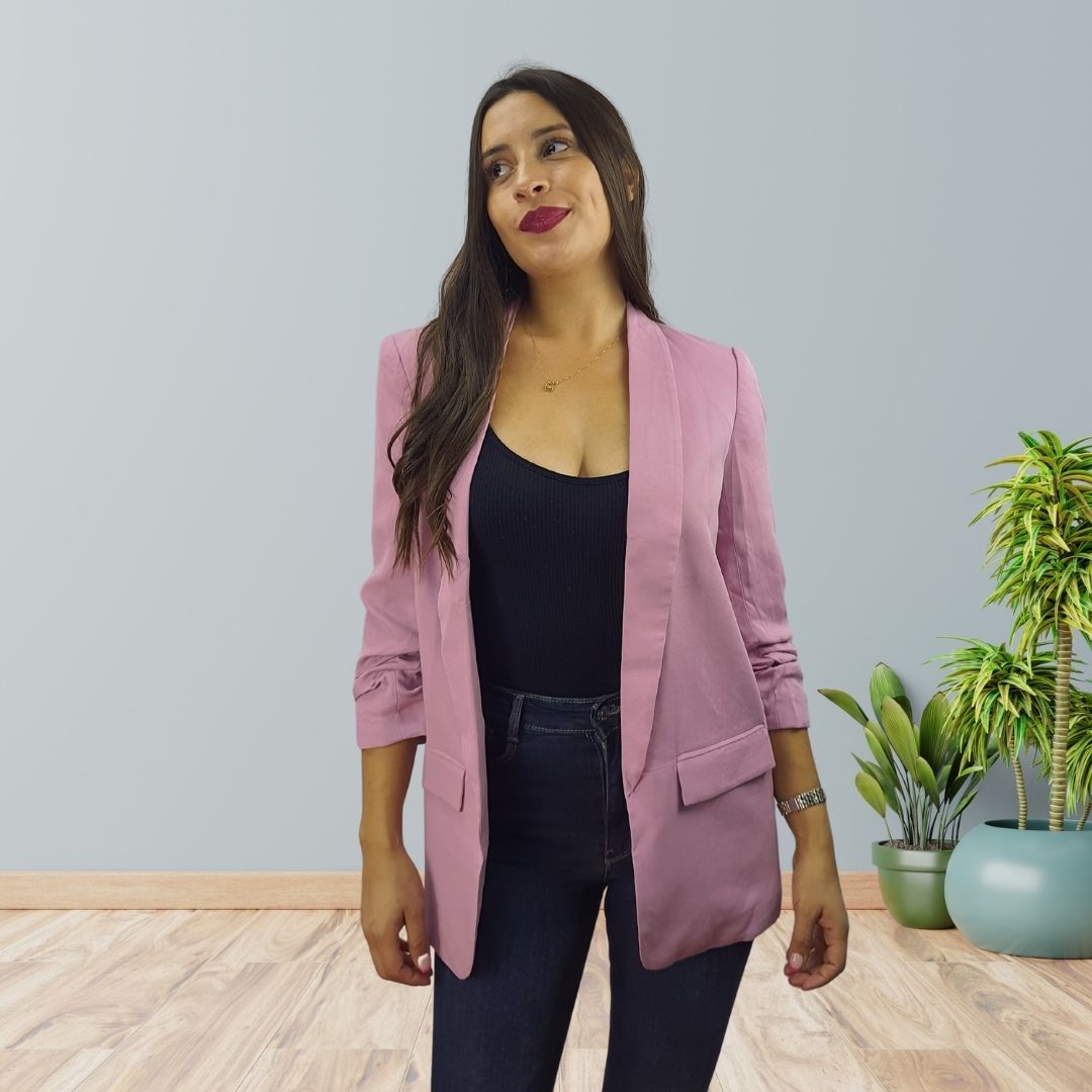 Blazer Vero Moda Rosa Vieja Style MONICA 3/4 BLAZER(MM)
