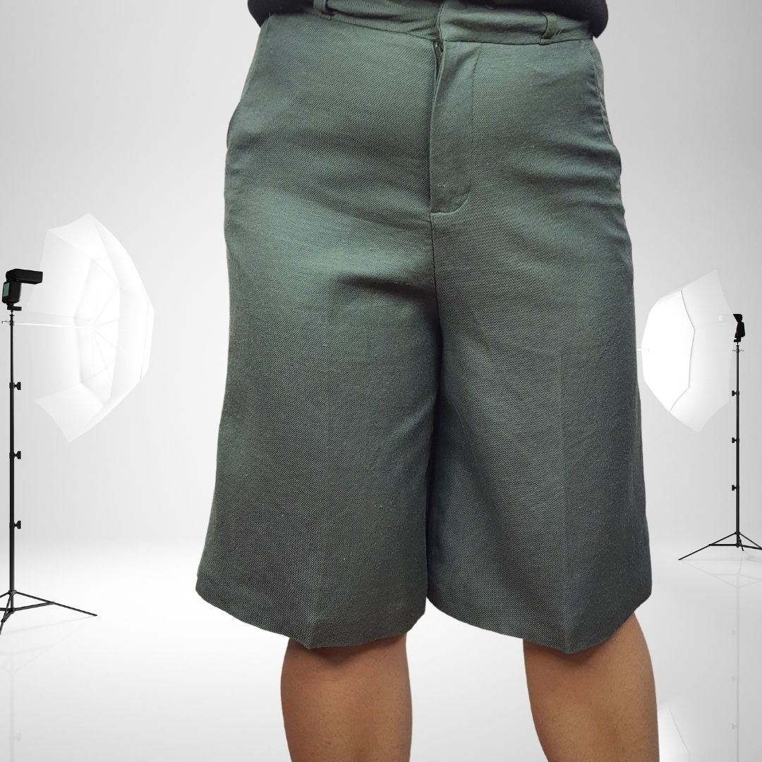 Short Vero Moda Verde Style KAREN 1/2 STRAIGHT PANTS(VMC-NE-EC-2)