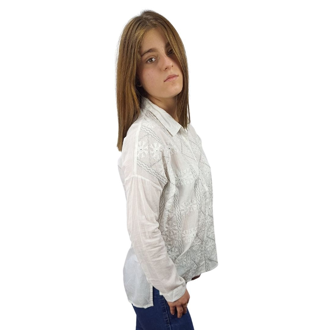 Blusa Rapsodia Jicaro Aleyna Blanco