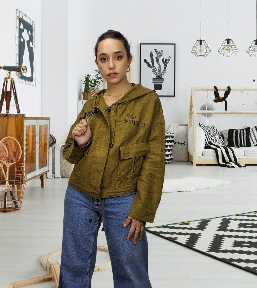 Chaqueta Vero Moda Verde Style QEARL L/S JACKET(MM)