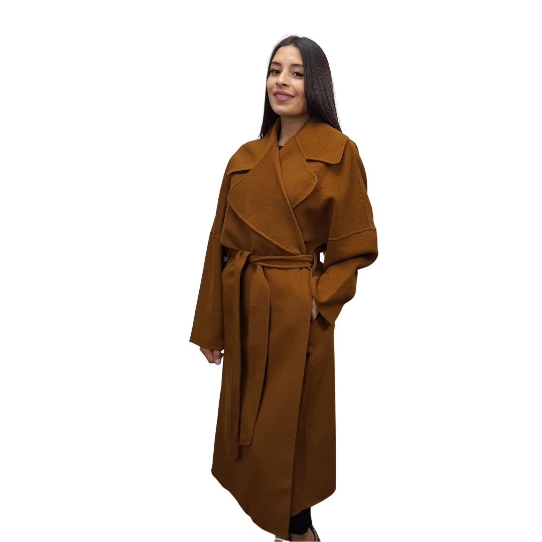 Tapado Vero Moda Marron Style PERFUME DF L/S WOOL COAT(VMC-LL)