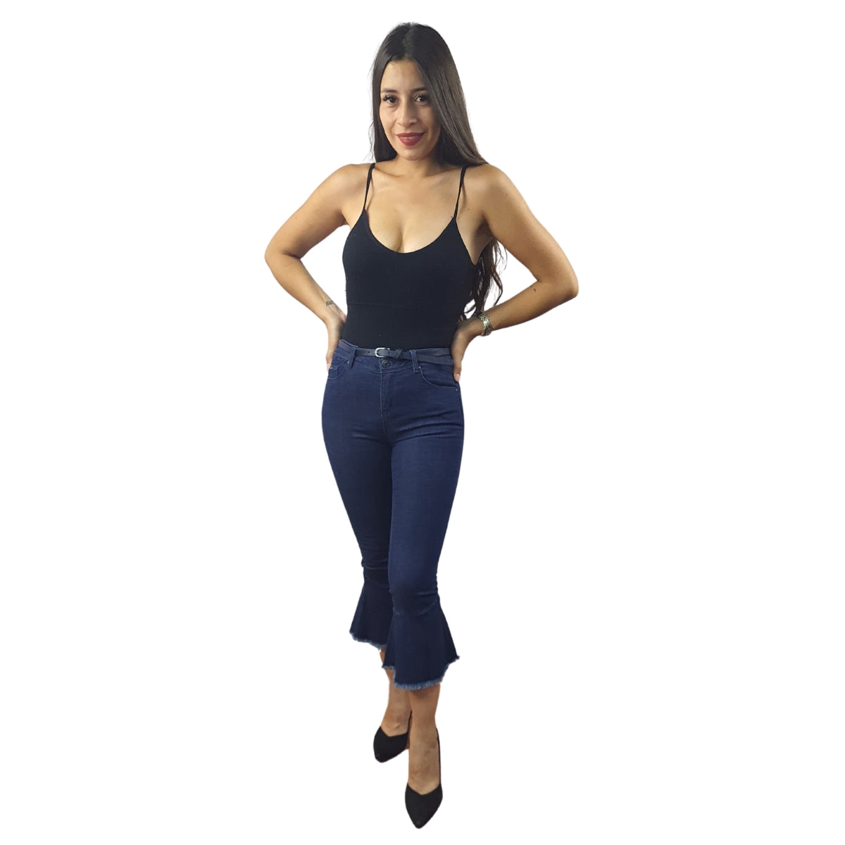 Pescador Vero Moda Azul Oscuro Style DESTINE 7/8 MW SB JEANS(BJ)