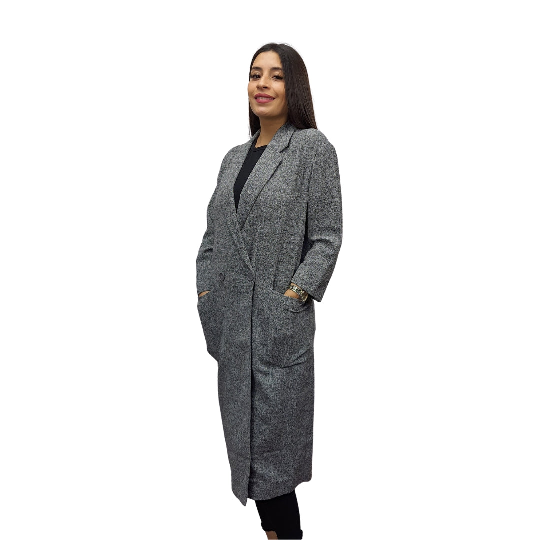 Blazer Vero Moda Gris Style LUCA LONG BLAZER(PM)