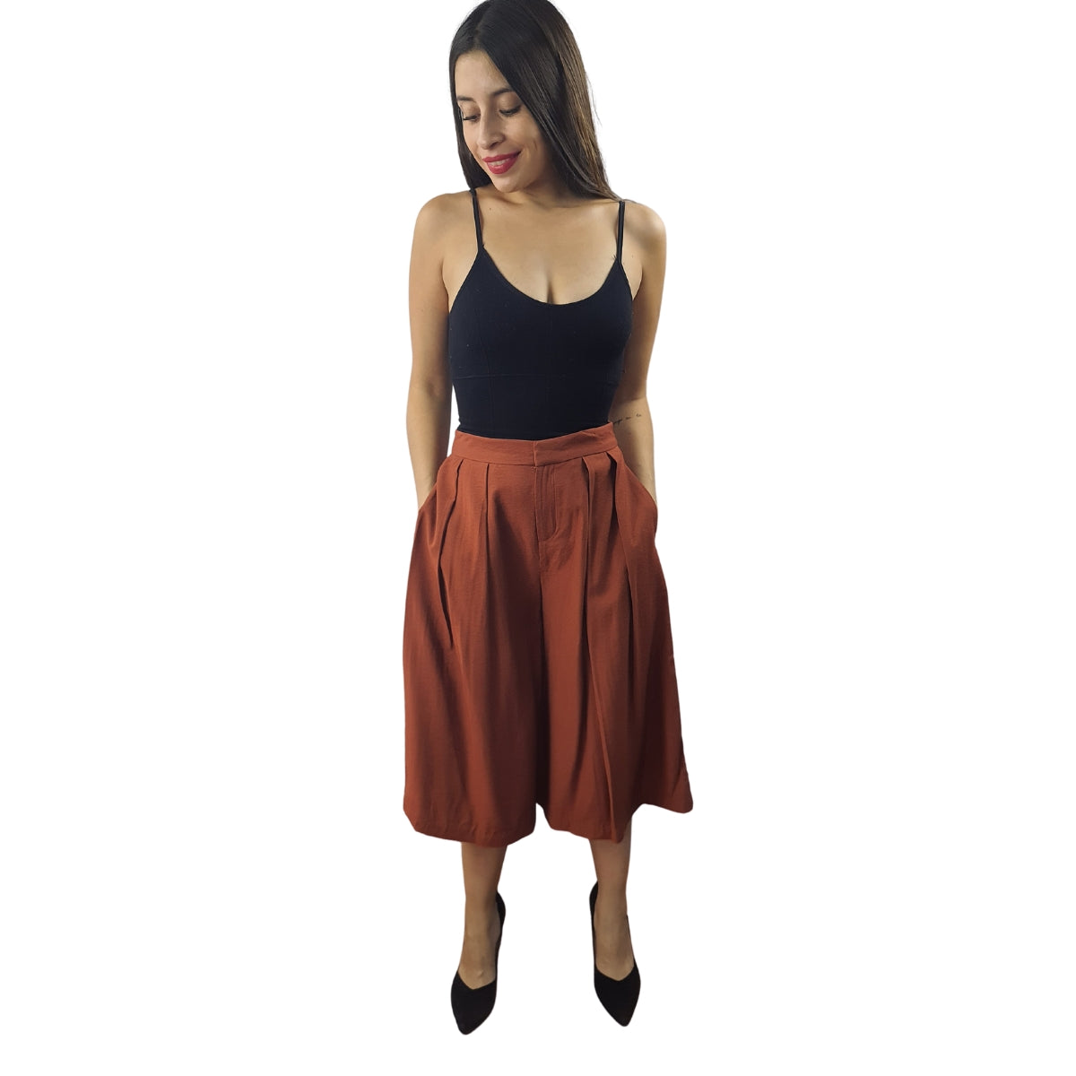 Pantalon Vero Moda Cobre Style TEDDY 3/4 PANTS(VMC-HH)