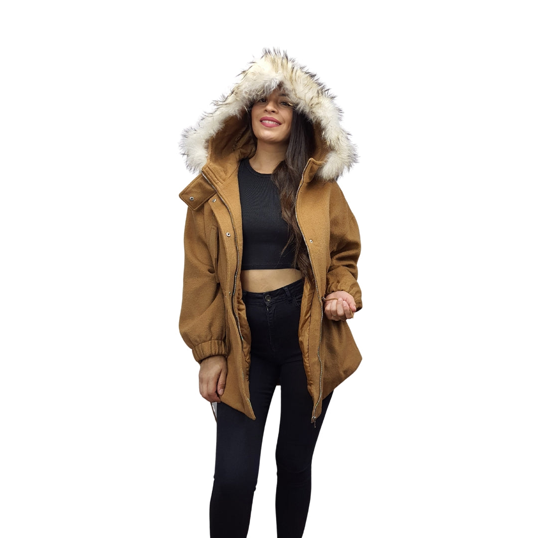 Chaqueta Vero Moda Marron Style VODKA L/S WOOL COAT(LL)