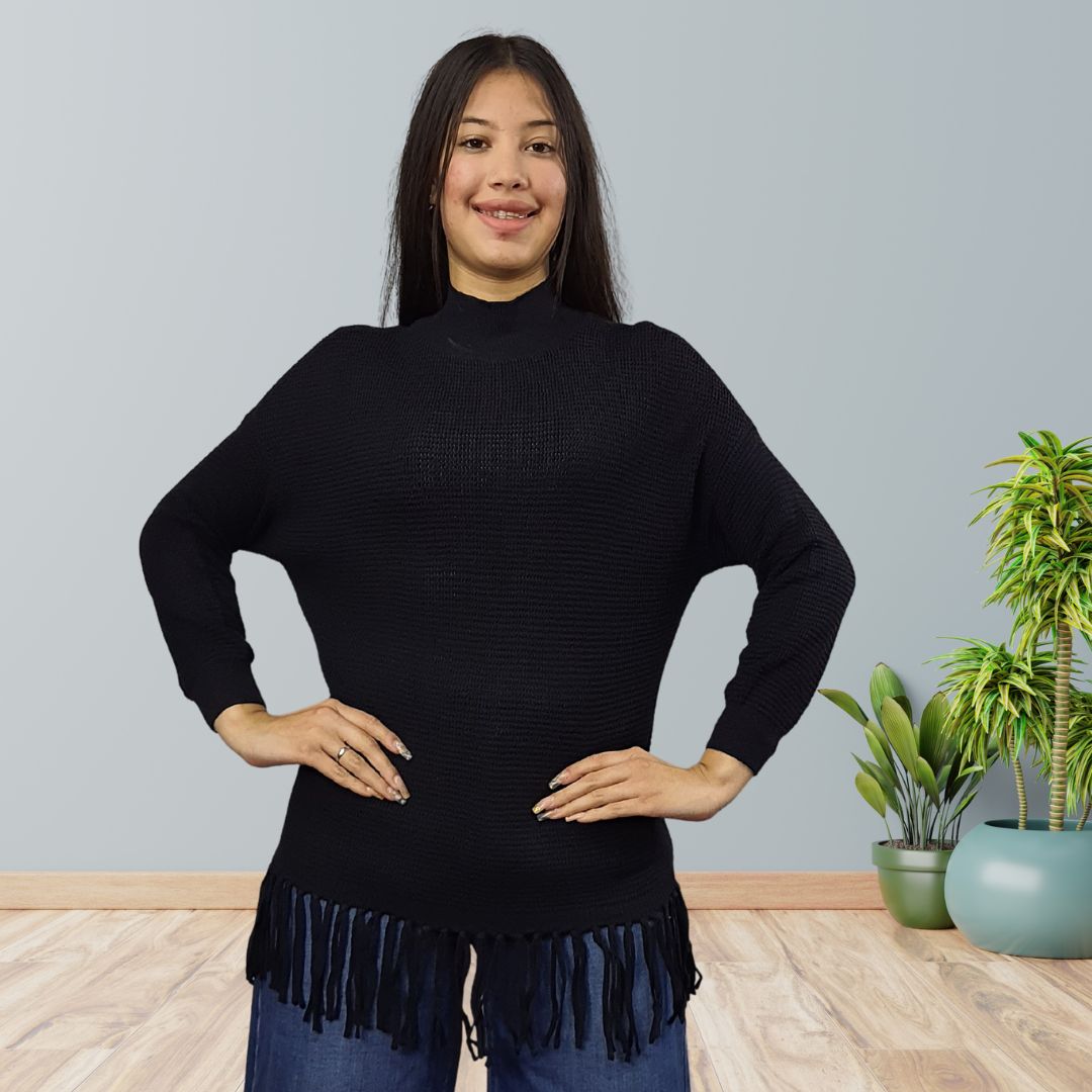 Sweater Vero Moda Negro Style VANCE L/S KNIT(BT)