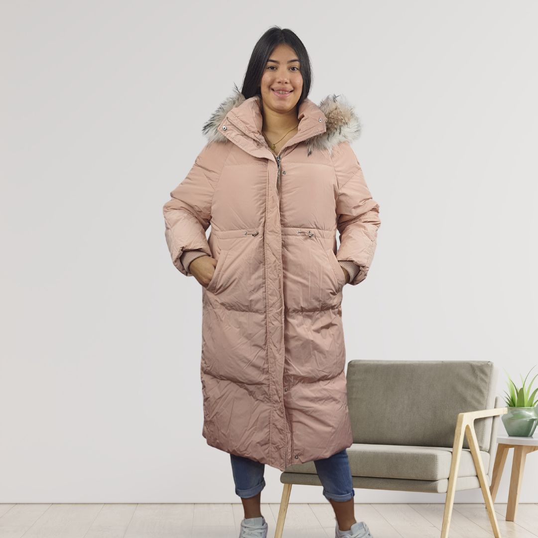 Parka Vero Moda Rosa Vieja Style CHOICE FANNE 3/4 DOWN COAT-OR