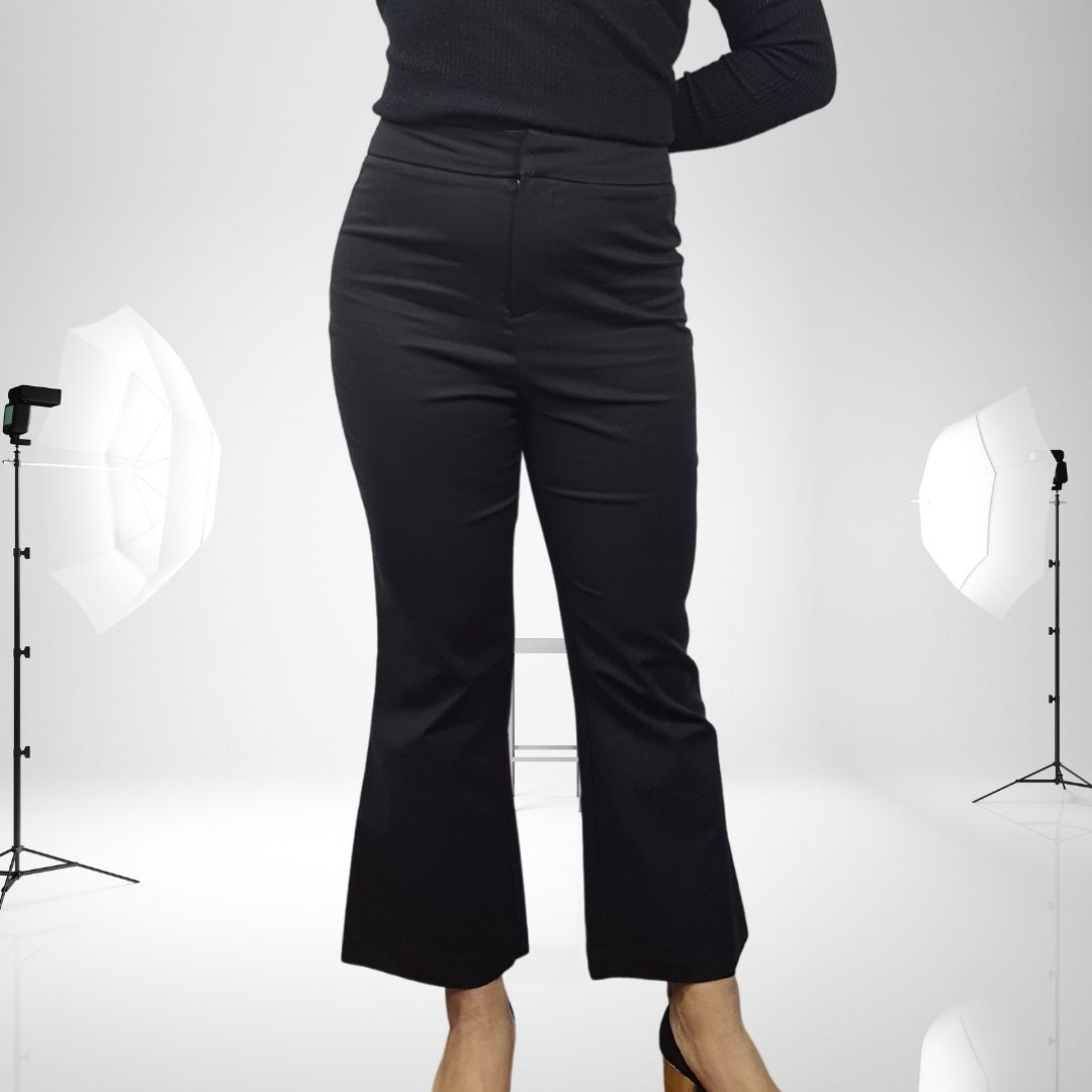 Pantalon Vero Moda Negro Style ARTEMIS 9/10 CARROT PANTS(BN-ET-2)