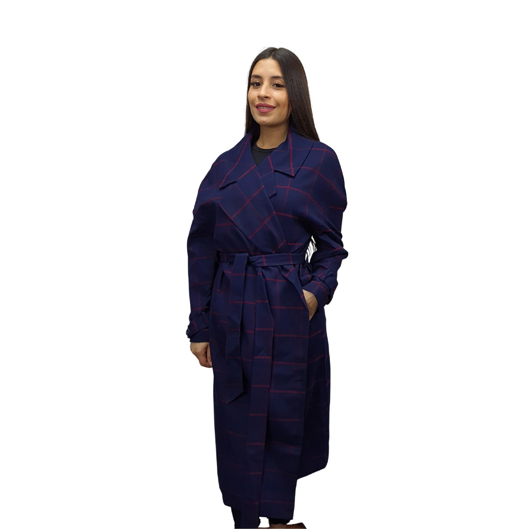 Blazer Vero Moda Azul Oscuro Style NARI L/S COAT(PM-ET-3)