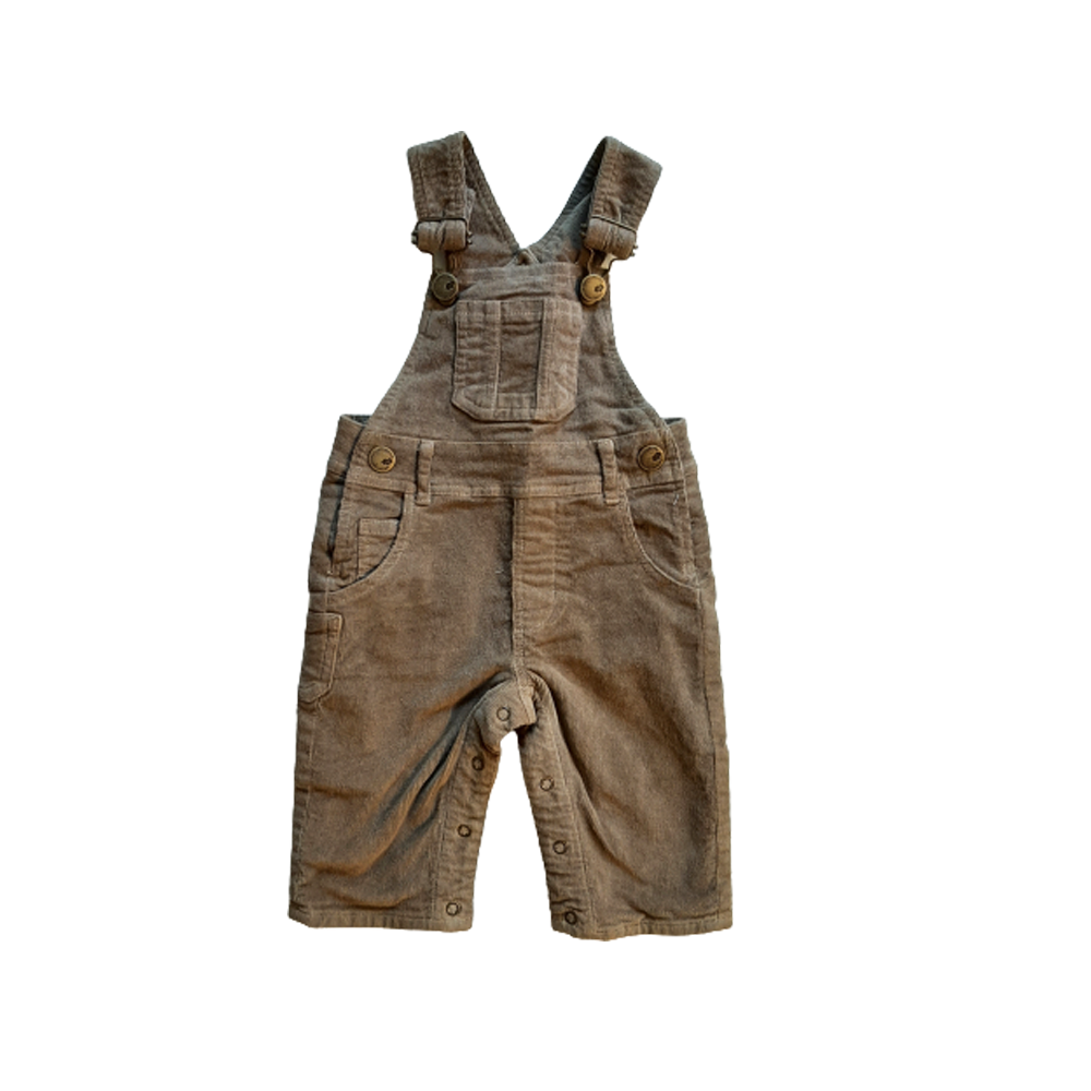 Jardinera Babycottons Corderoy Forrado Camel