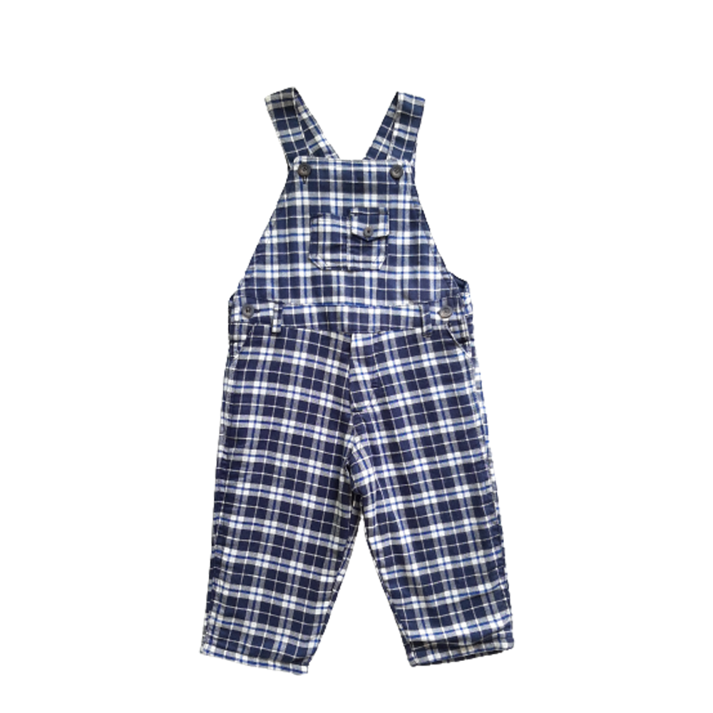 Jardinera Babycottons Overall George Azul
