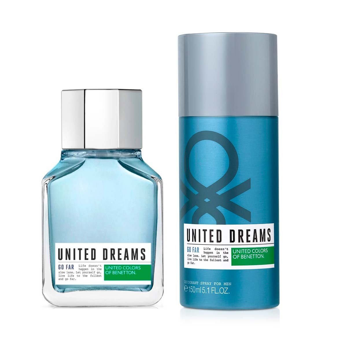United Dreams Go Far Estuche 100ML EDT + Deo 150ML Hombre