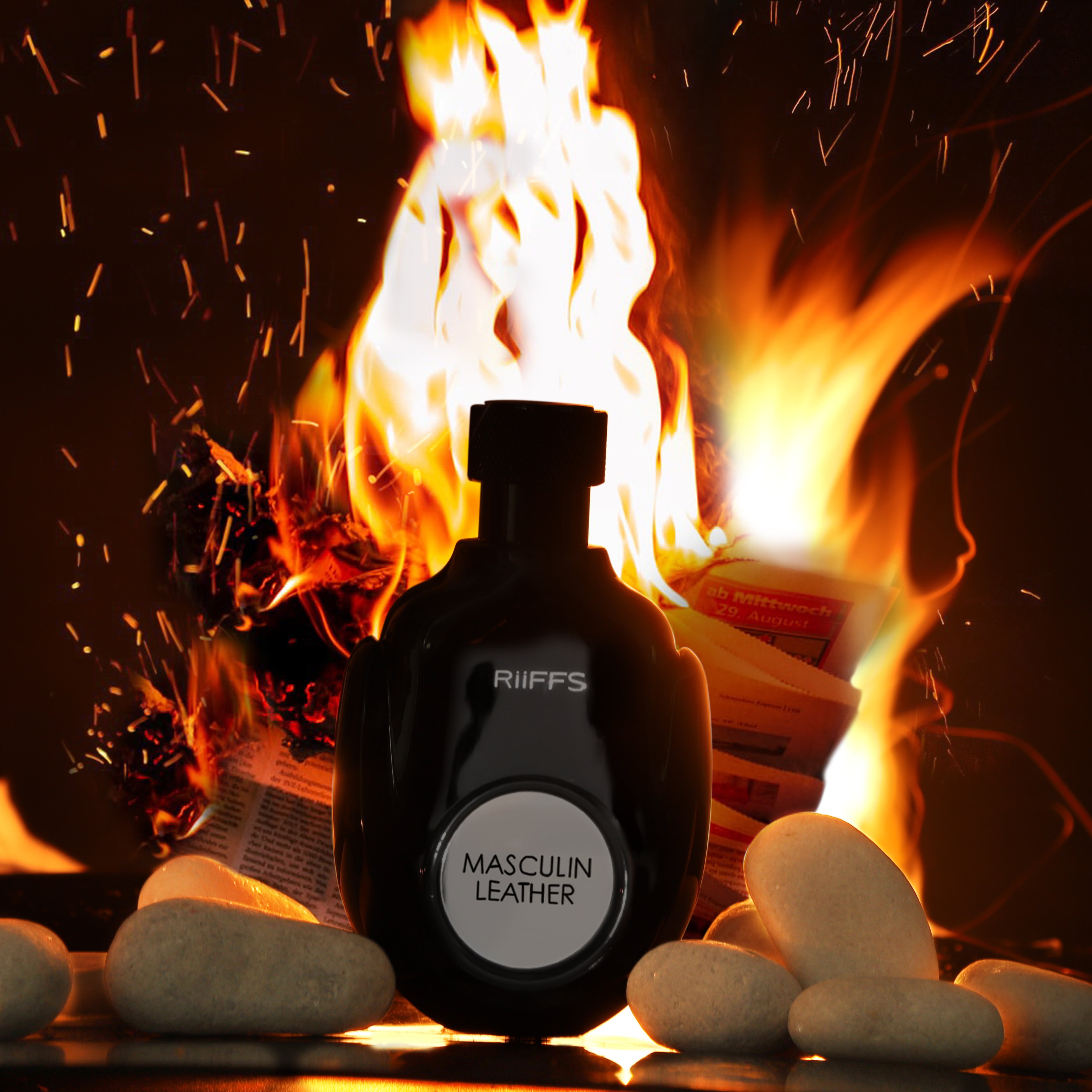 Masculin Leather Edp 100Ml Hombre Riiffs- Inspirado en AVENTUS CREED