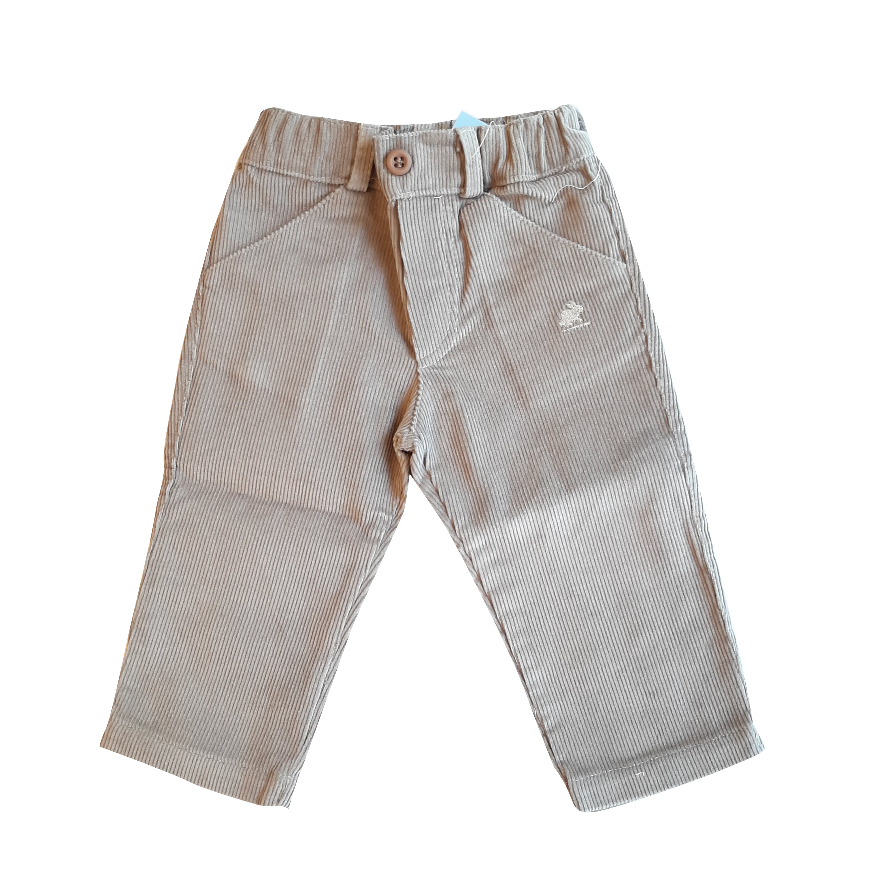 Pantalon cumple BB Corderoy Gris
