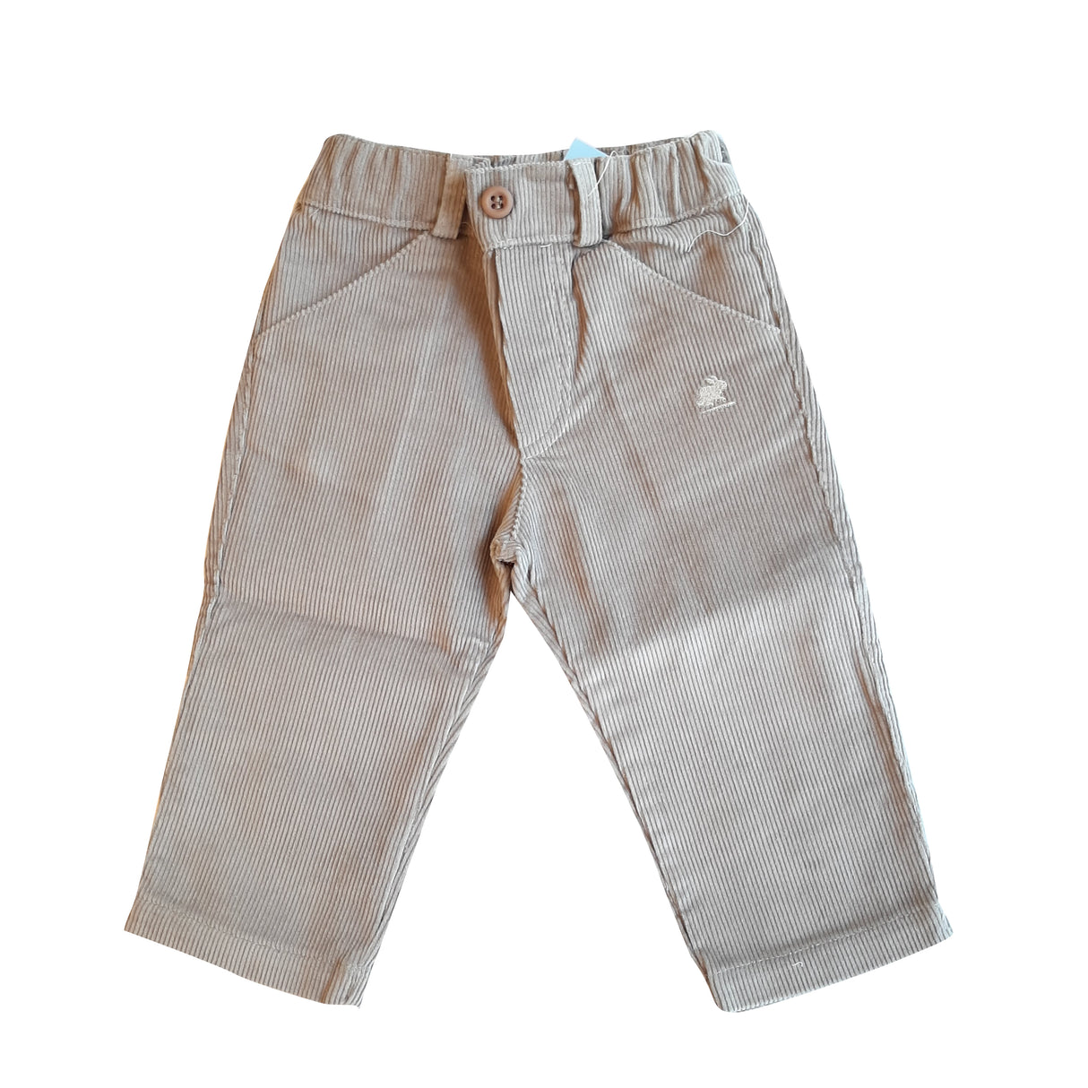 Pantalon cumple BB Corderoy Gris