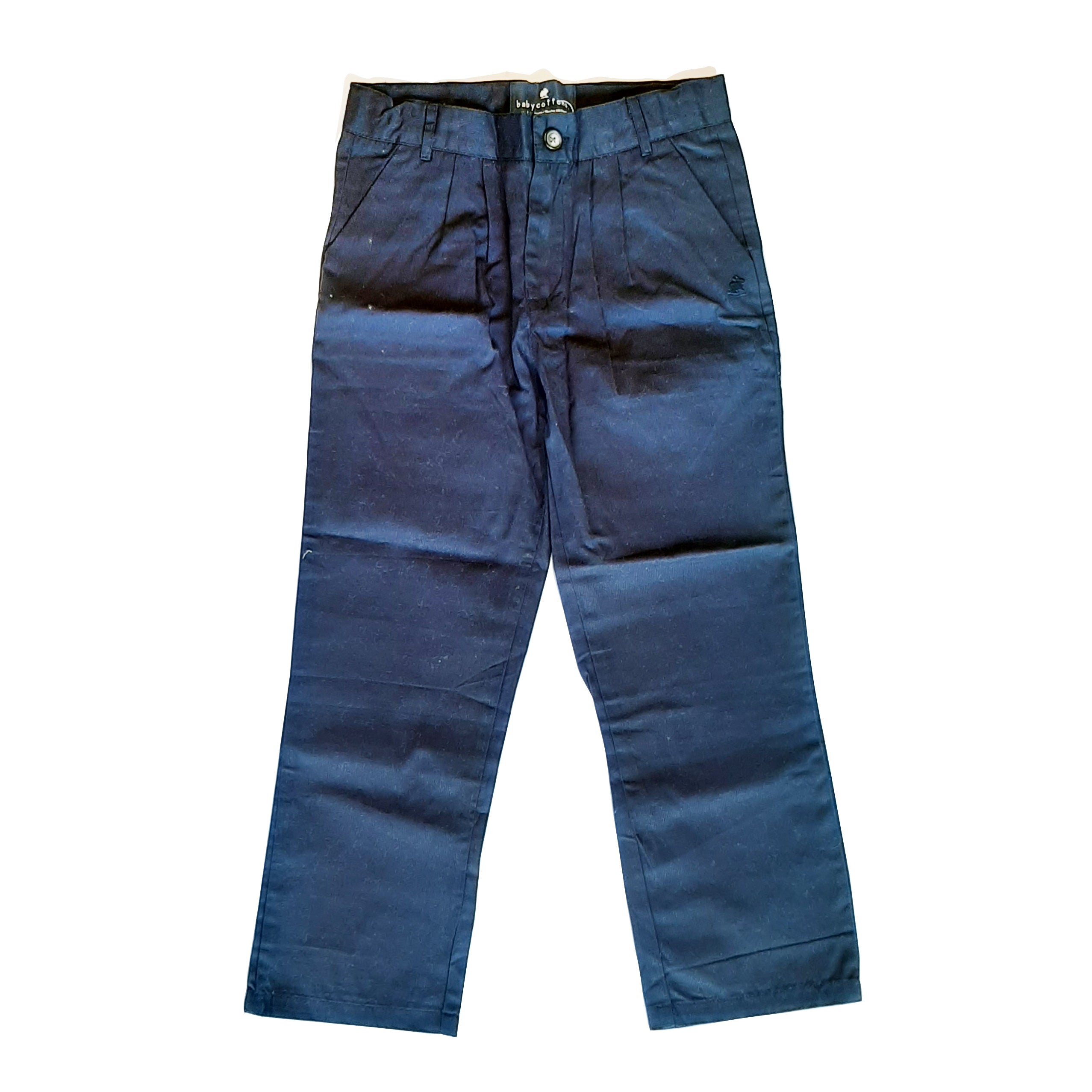 Pantalon Babycottons Cumple Rayi Azul