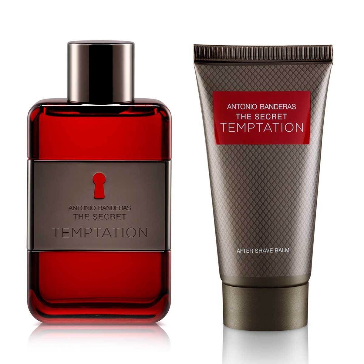 Estuche The Secret Temptation Edt 100 ml+75 ml A/S Balm Hombre