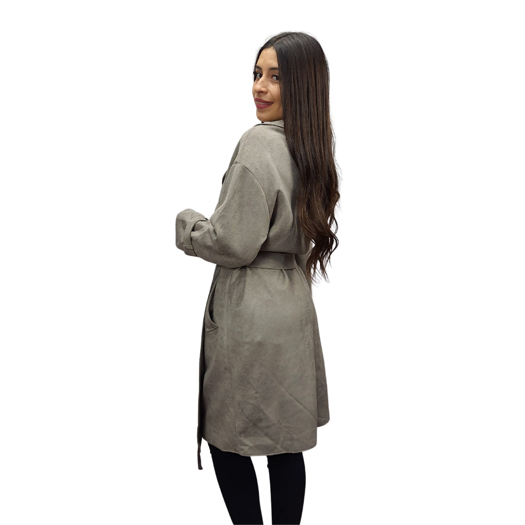 Blazer Vero Moda Gris Style DONALD L/S COAT(VMC-FL)