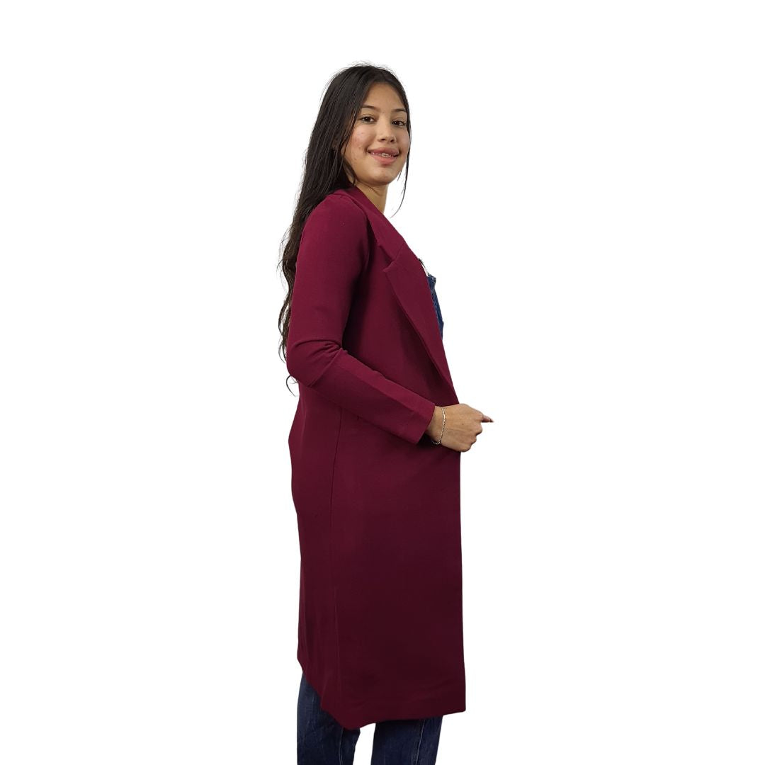 Blazer Vero Moda Burdeo Style GAMBIA SWEAT COAT(BN-ET-3)