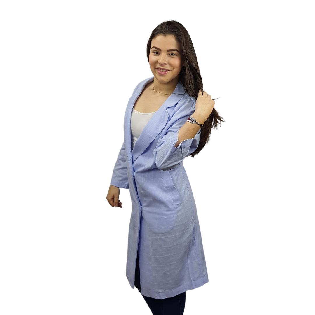 Blazer Vero Moda Azul Claro Style RITA 7/8 LONG BLAZER(PM-CT-2)