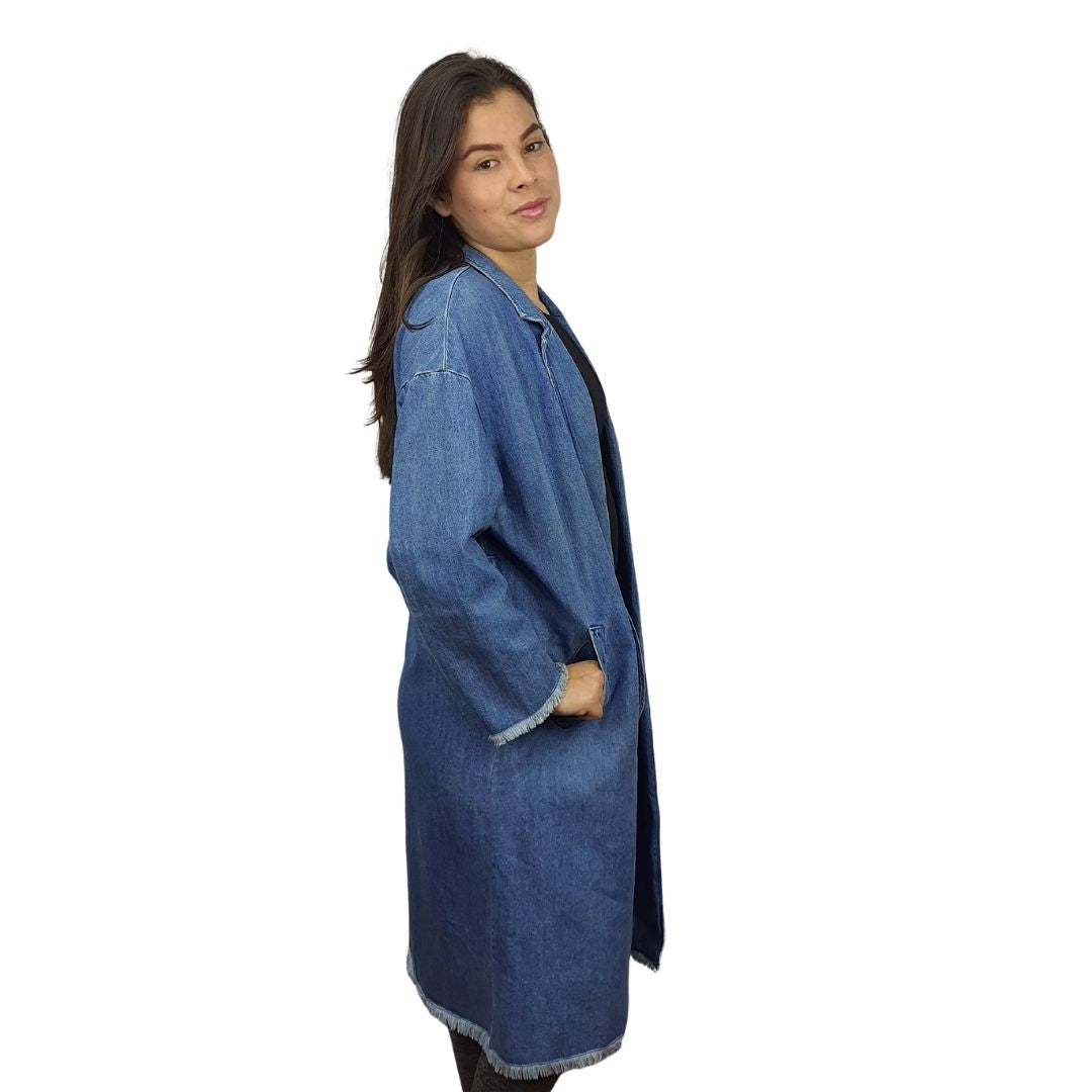 Blazer Vero Moda Azul Style LIZ DENIM BLAZER(MM)