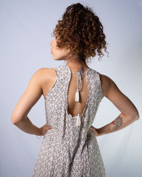 Vestido Rapsodia Bleecker Crudo