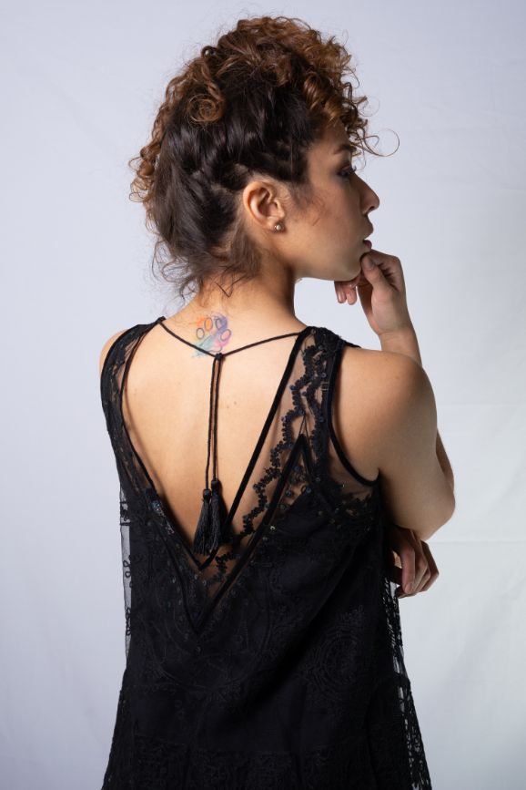 Vestido Rapsodia Nesha Negro