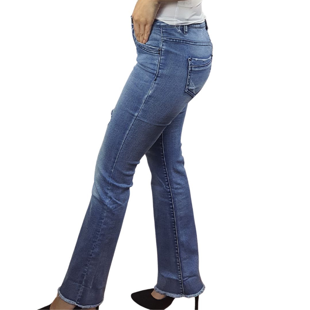 Jeans Vero Moda Azul Claro Style BASIS MB JEANS(MW-CT-2)