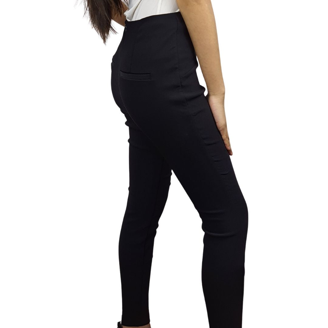Pantalon Vero Moda Negro Style ALEXIS H/W SLIM PANTS H(VMC-BT)
