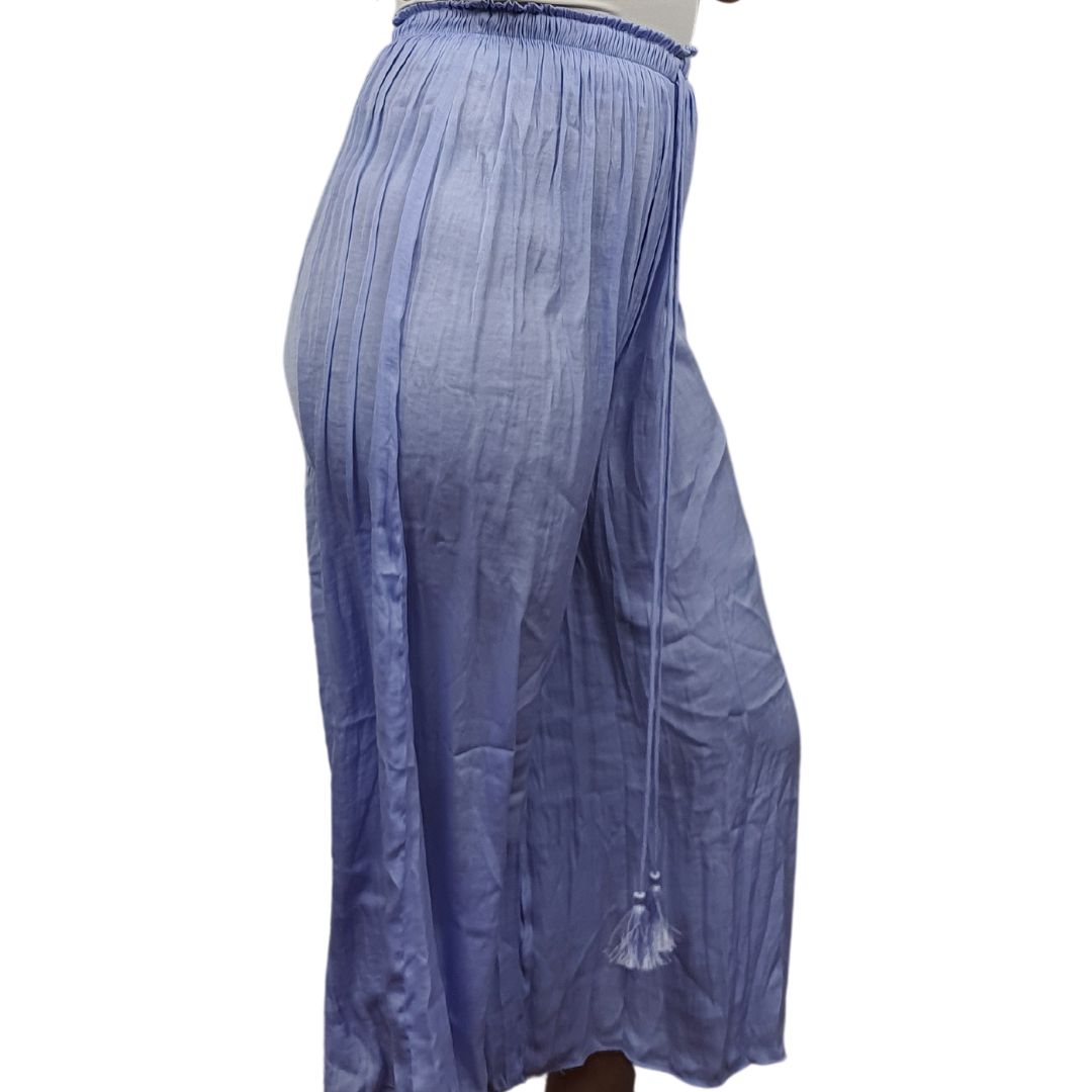 Pantalon de Pijama Vero Moda Azul Claro Style TAYLOR 7/8 PAJAMA PANTS(HOMEWEAR)