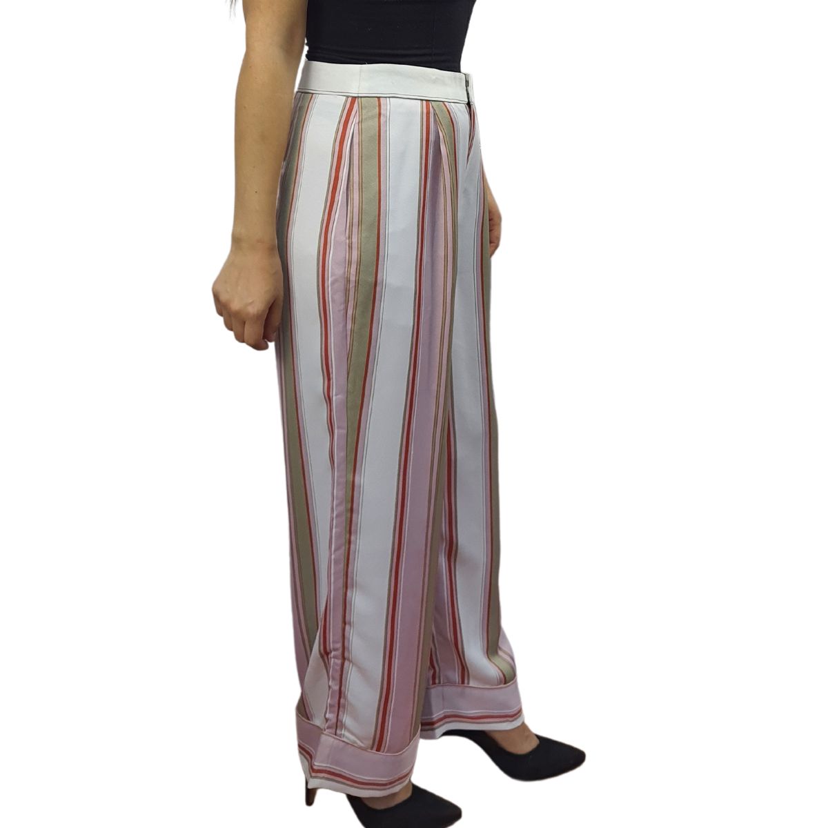 Pantalon Vero Moda Blanco Style EVELYN LOOSE PANTS(VMC-FL)