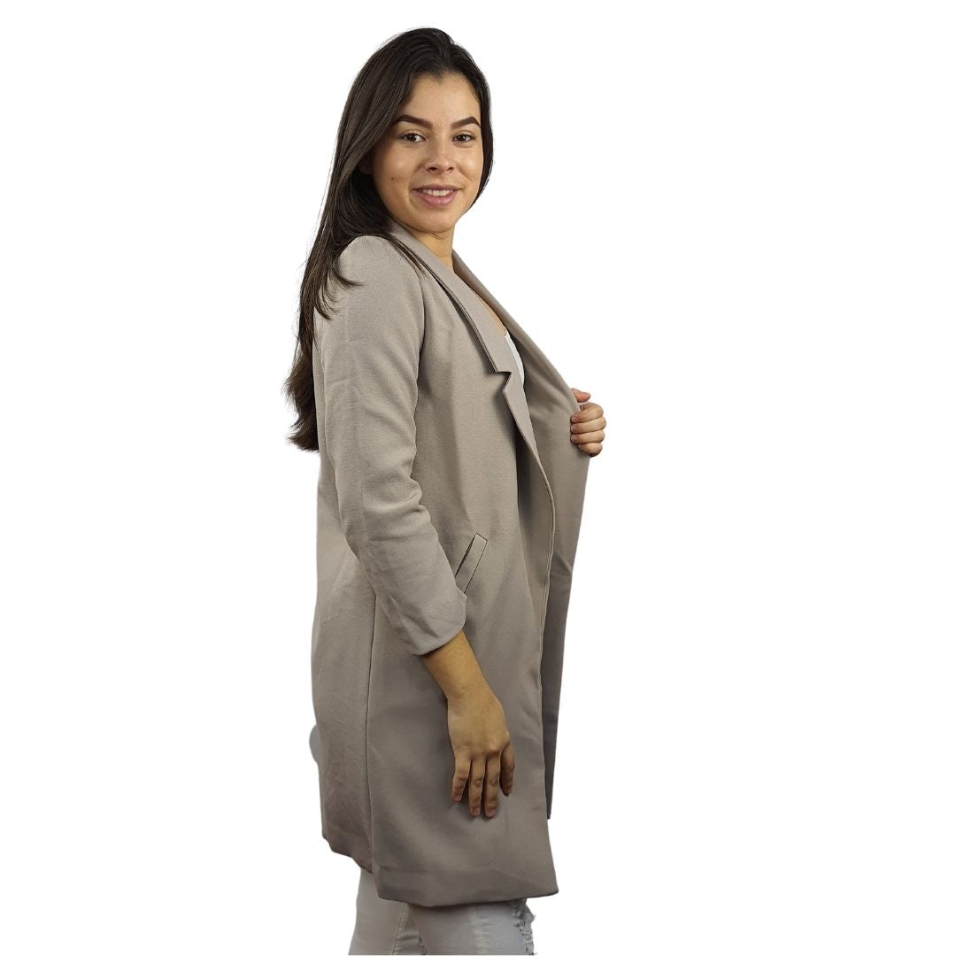 Blazer Vero Moda Marron Style STINA 7/8 BLAZER(VMC-NL)