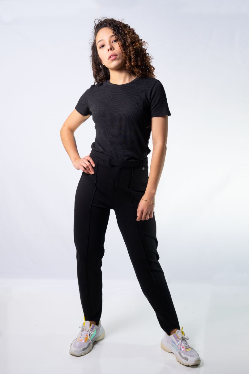 Pantalon Rapsodia Frida Negro