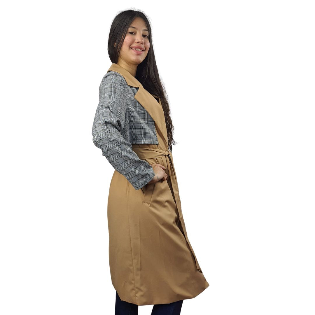 Blazer Vero Moda Beige Style PARI L/S COAT(LL)
