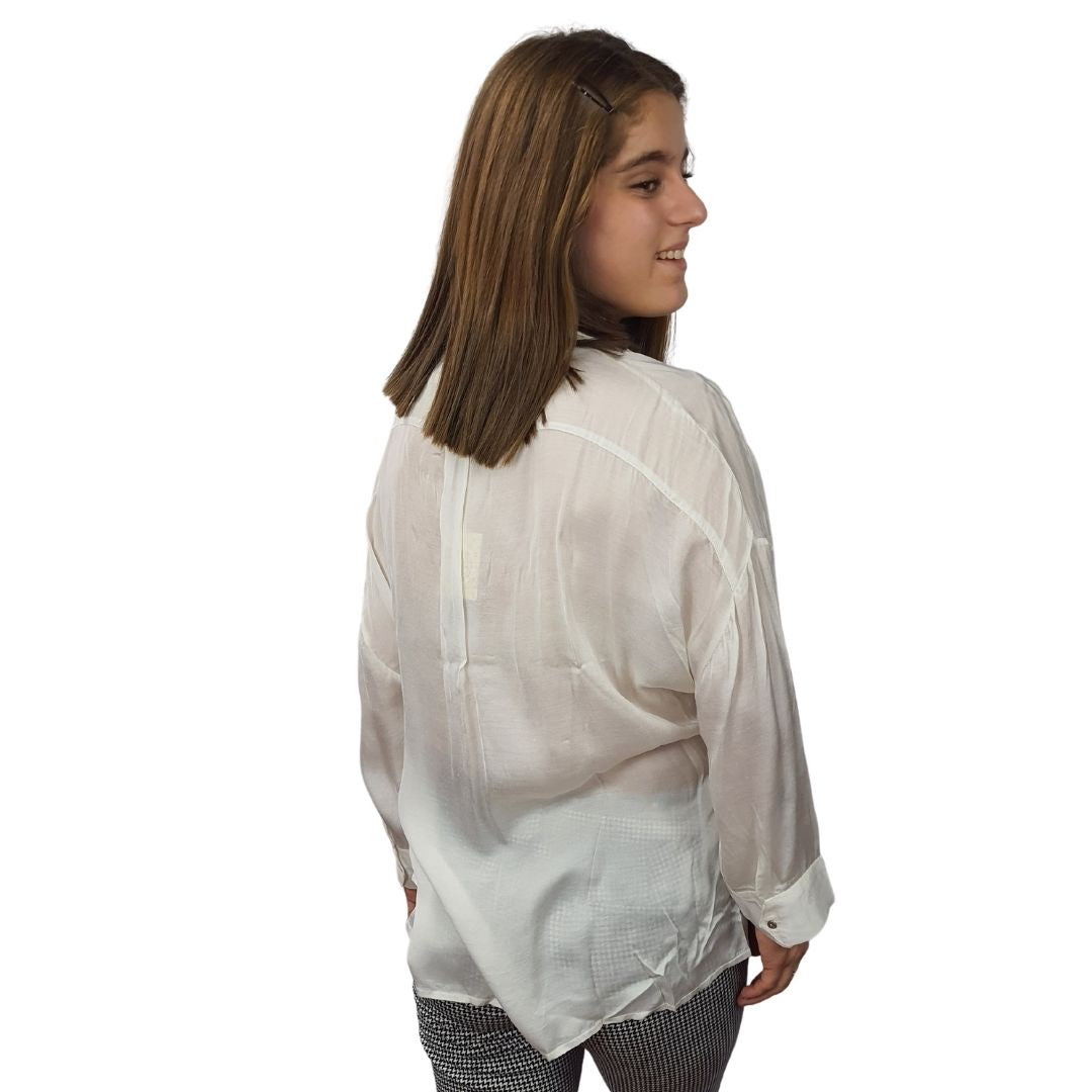 Blusa Rapsodia Meli Akane Blanco