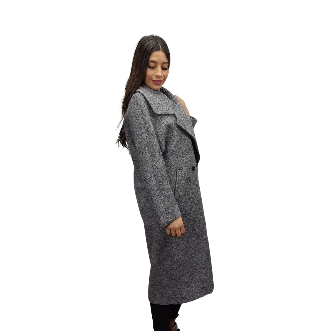 Blazer Vero Moda Gris Style MARA L/S WOOL COAT(VMC-NL)