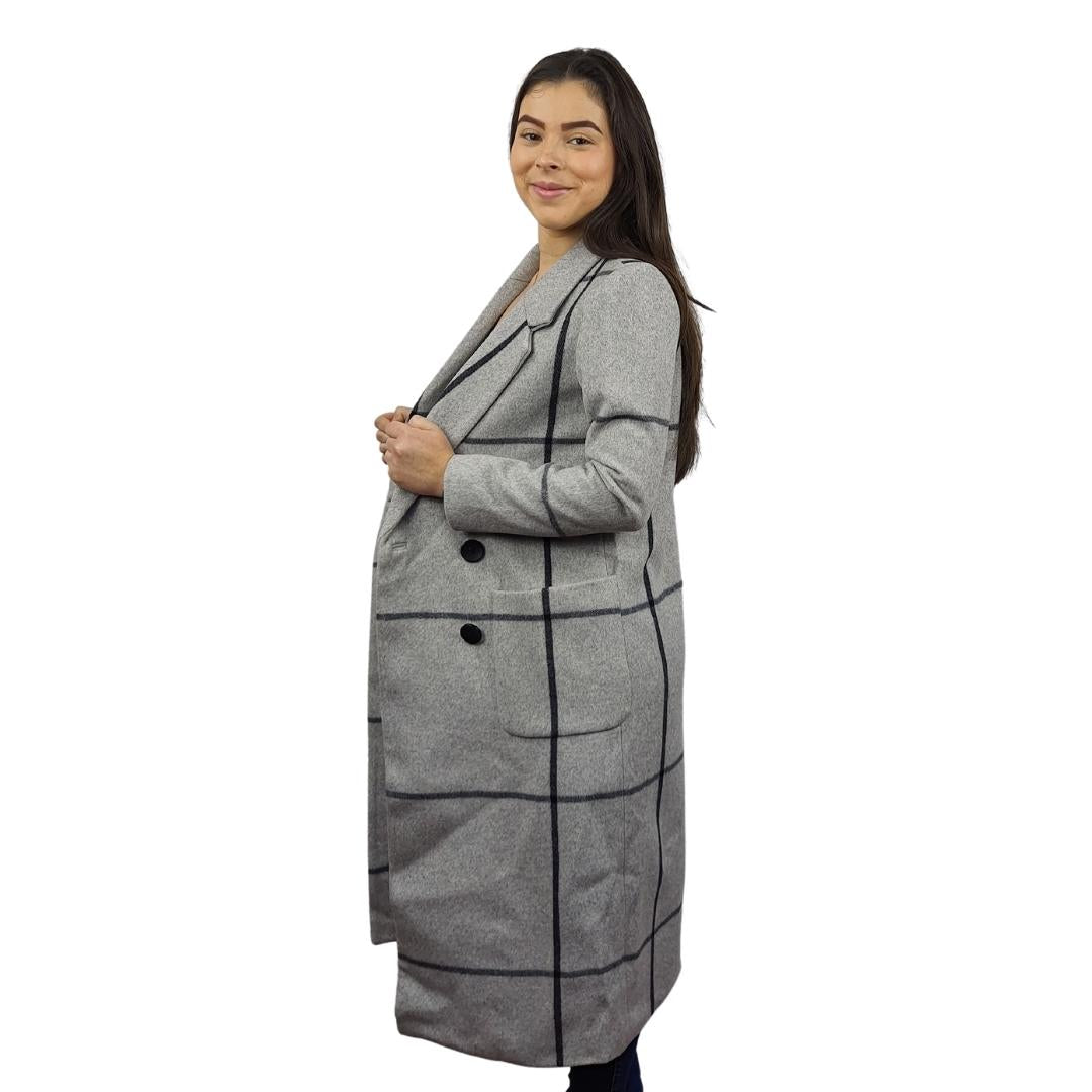 Blazer Vero Moda Gris Style SHERRY L/S WOOL COAT(VMC-NL)