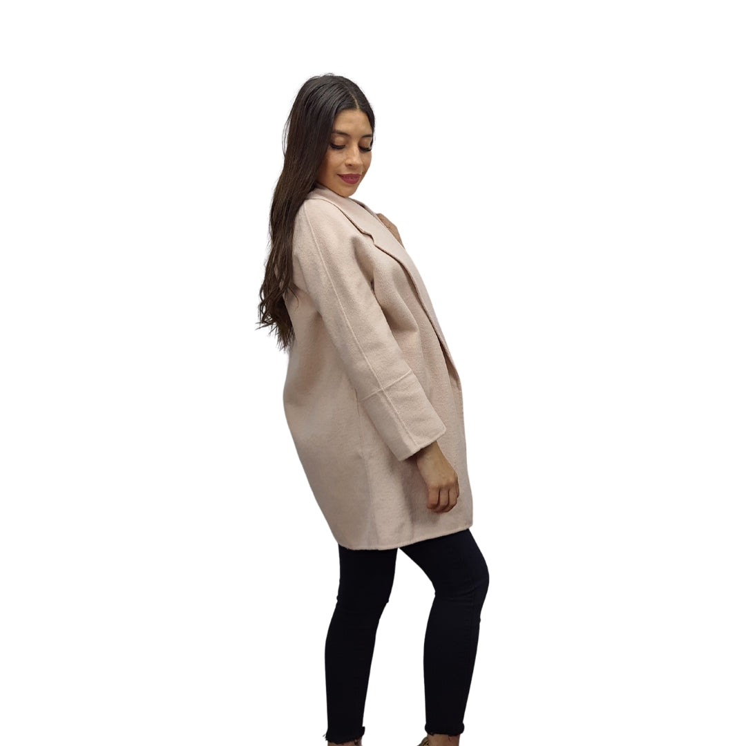 Abrigo Vero Moda Rosado Claro Style POLINE DF L/S WOOL COAT(VMC-DR)