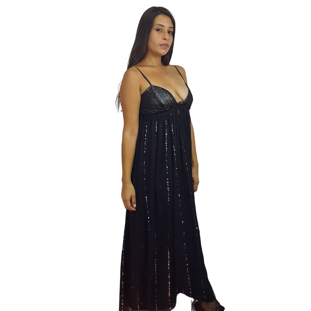 Vestido Rapsodia Matish Negro