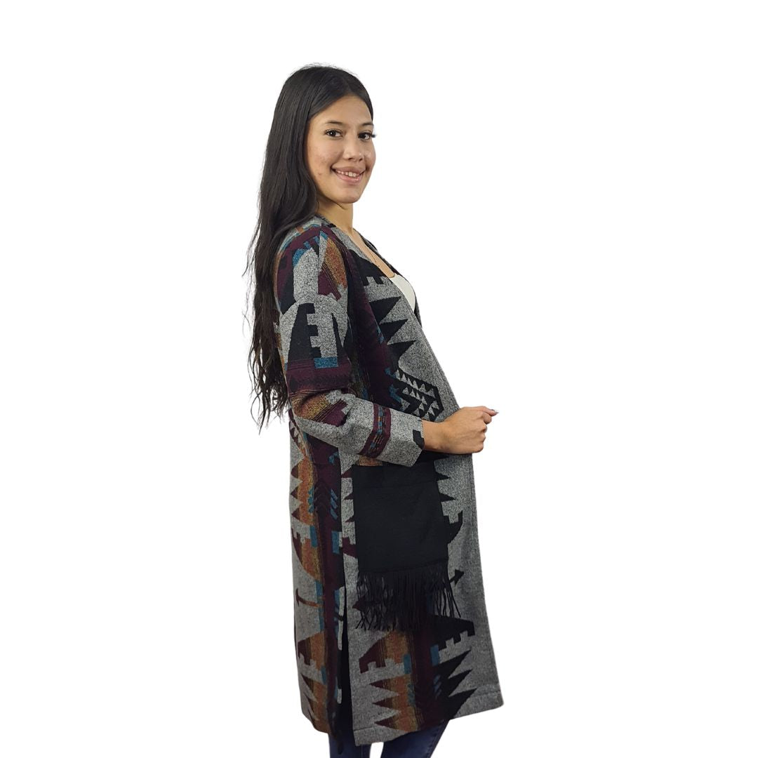 Tapado Vero Moda Chocolate Style FAIR L/S WOOL COAT(EL)