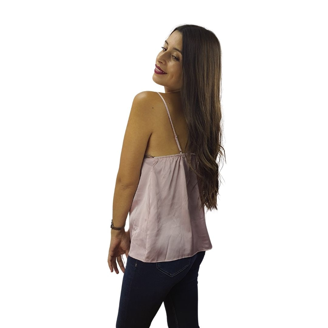 Top Vero moda Rosa Vieja Style VIVA SINGLET(HOMEWEAR)
