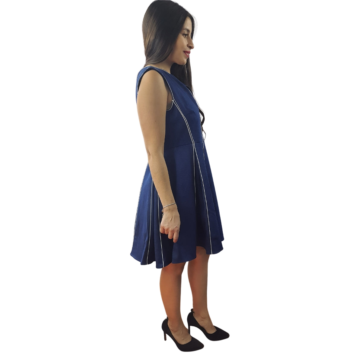 Vestido Vero Moda Azul Oscuro Style ROOM DENIM DRESS(SD)