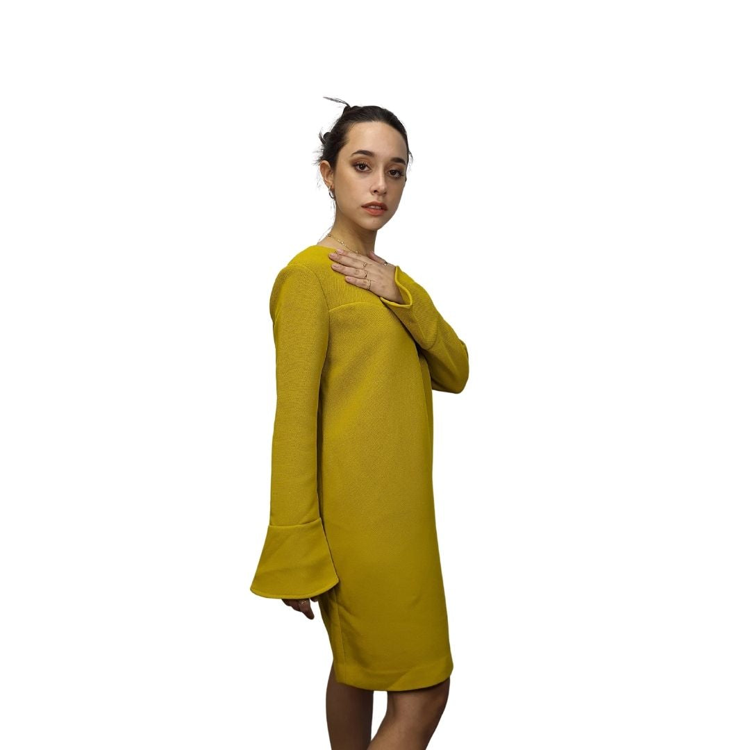 Vestido Vero Moda Mostaza Style LOOP L/S DRESS(VMC-PM-ET-2)