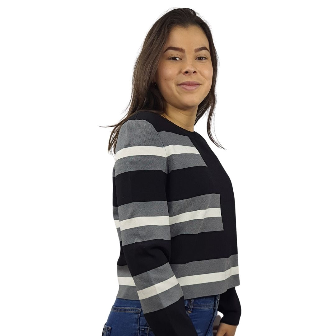 Sweater Vero Moda Negro Style SUGAR L/S KNIT(MW-CT-2)