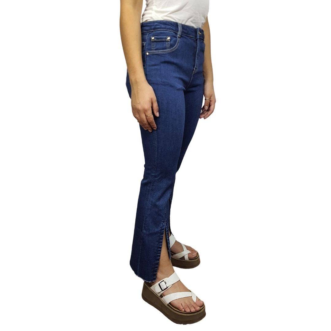 Jeans Vero Moda Azul Style RADIENT 7/8 MW SB JEANS(NR)