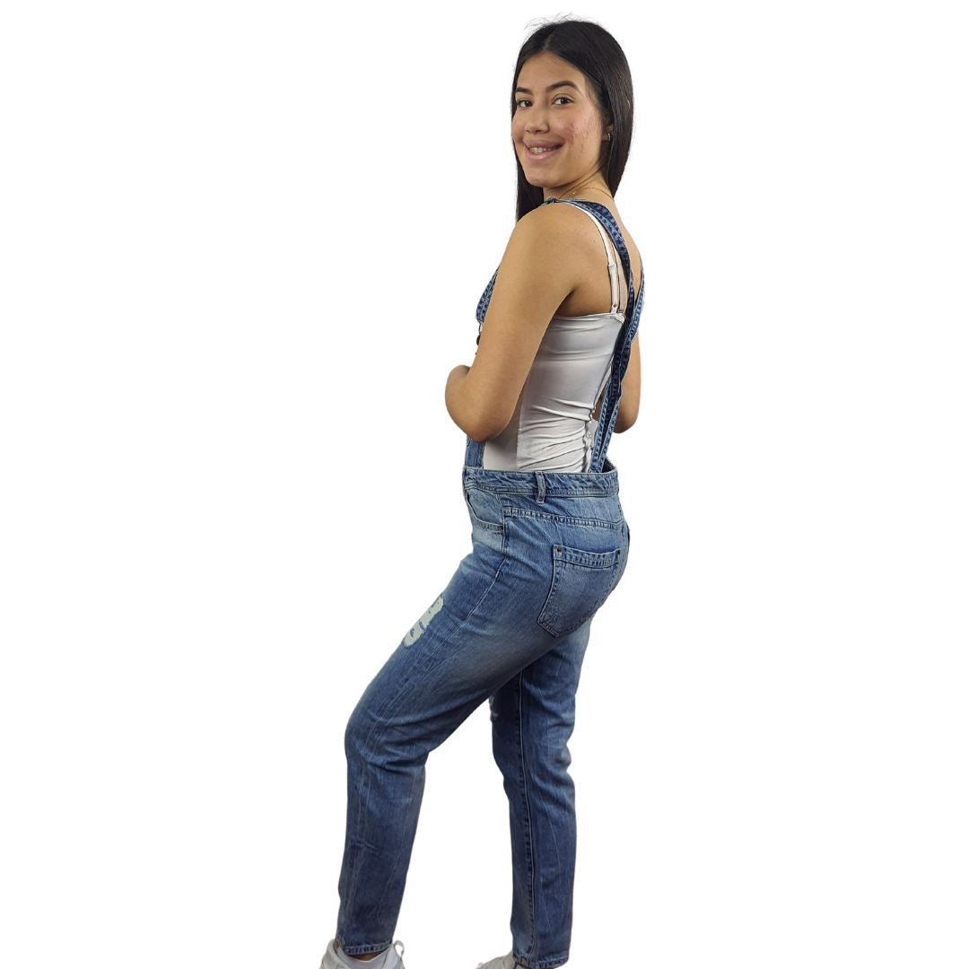 Jardinera Vero Moda Azul Claro Style VALETTA BOYFRIEND DENIM CATSUIT(PM-CT-2)