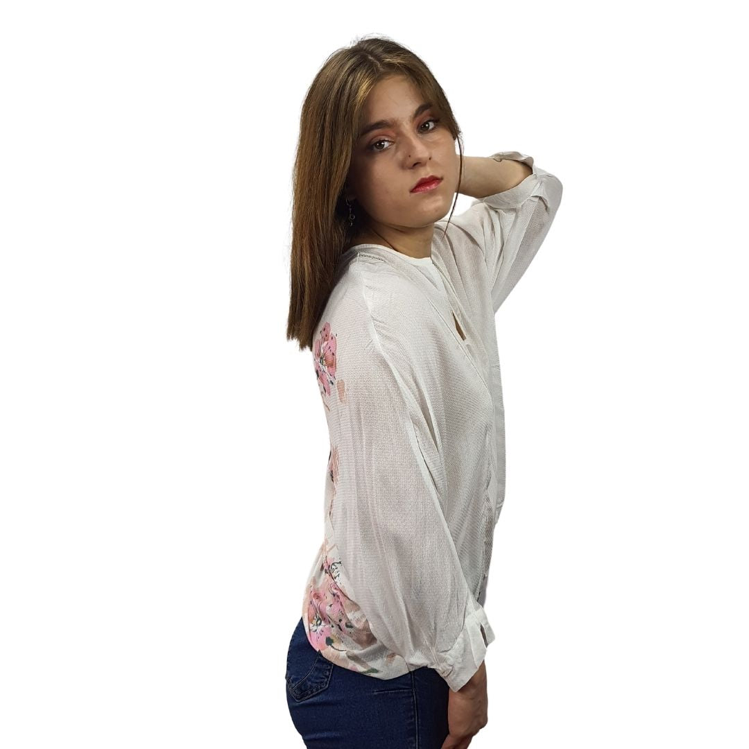 Blusa Rapsodia Gemsbok Crudo