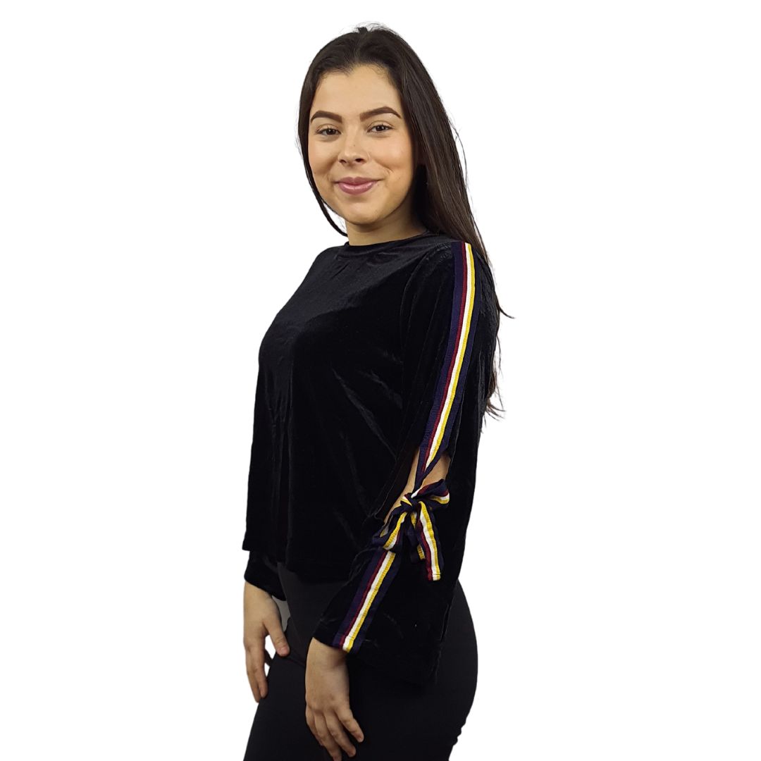 Sweater Vero Moda Negro Style RACHEL L/S SWEAT(HOMEWEAR)