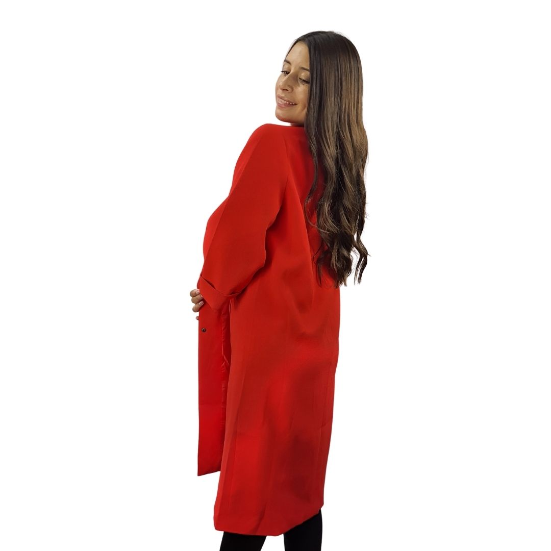 Blazer Vero Moda Rojo Style JENNIFER 3/4 BLAZER(PM-ET-2)